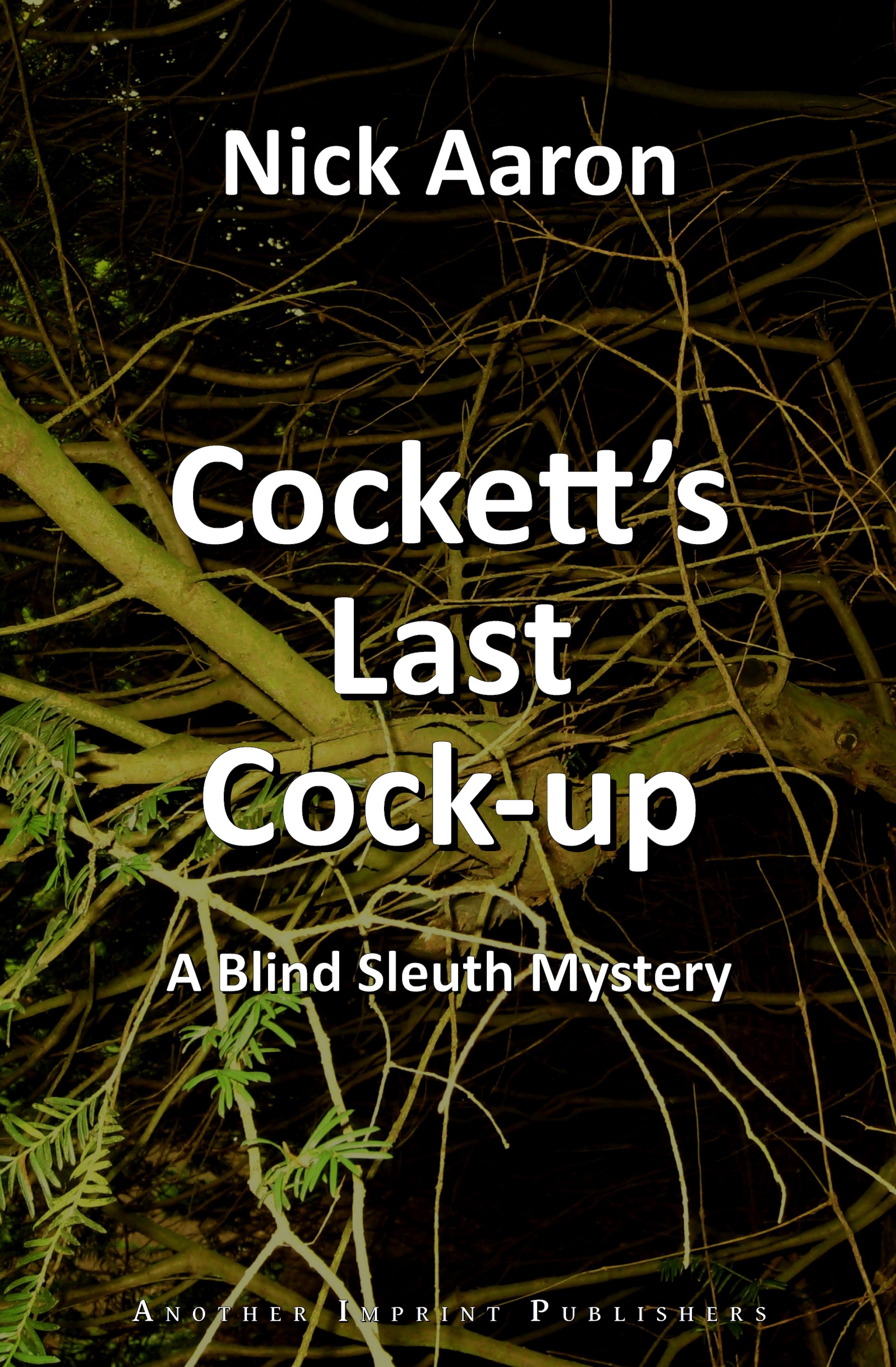 Book cover Cockett's last cock-up: entangled tree branches